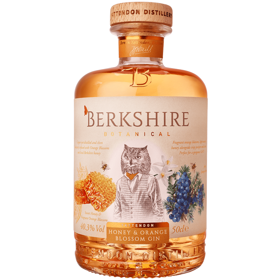Berkshire Botanical Honey & Orange Blossom Gin 0,5L 40,3%