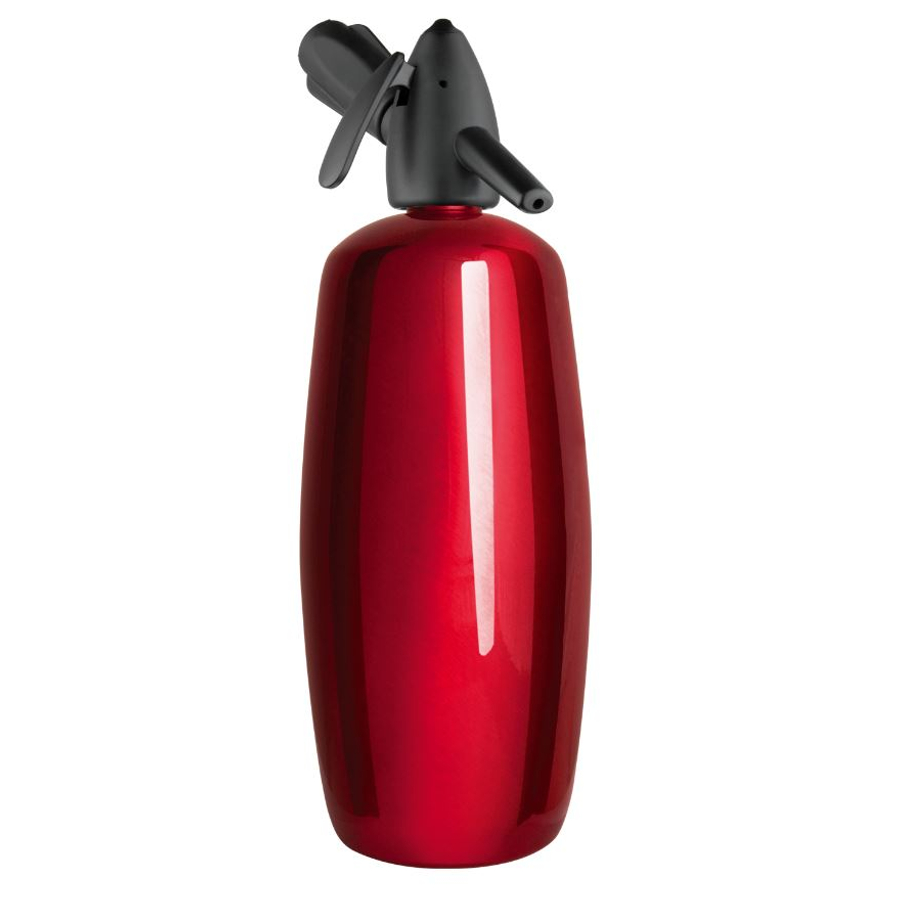 LISS Professzionális szódaszifon, piros 2 liter